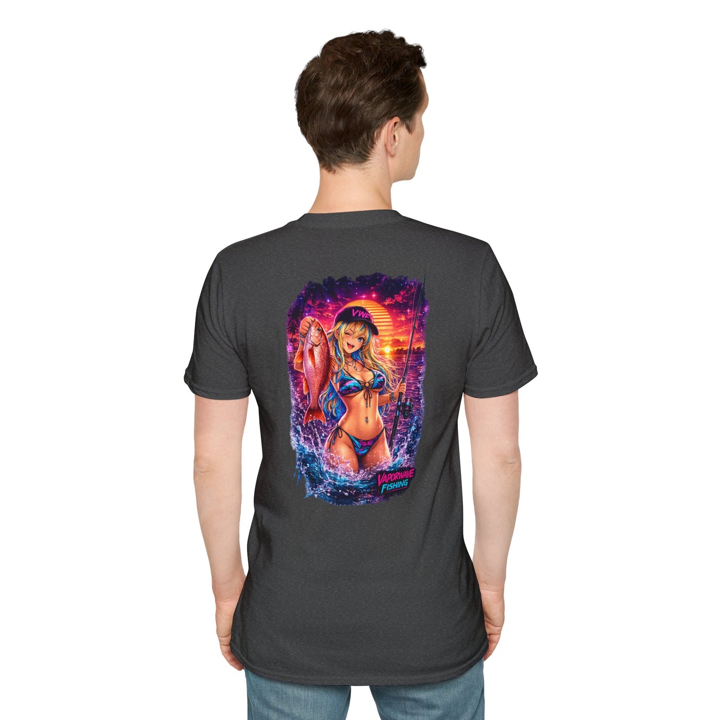 Yui - Vaporwave Fishing Gear Graphic Tee