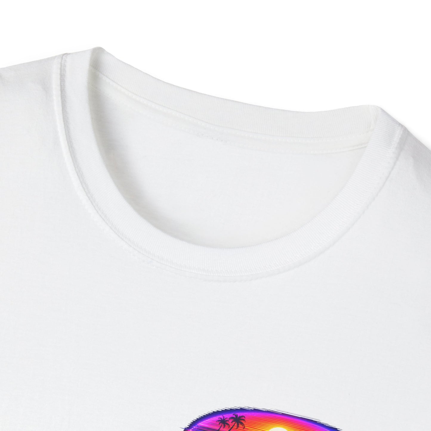 Rin - Vaporwave Fishing Gear Unisex Softstyle Tee