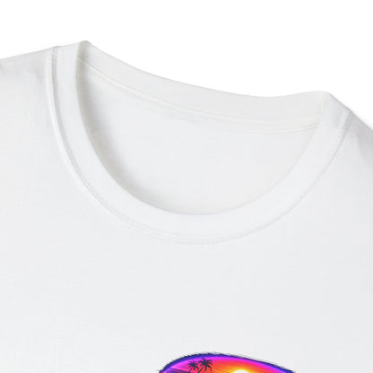 Rin - Vaporwave Fishing Gear Unisex Softstyle Tee