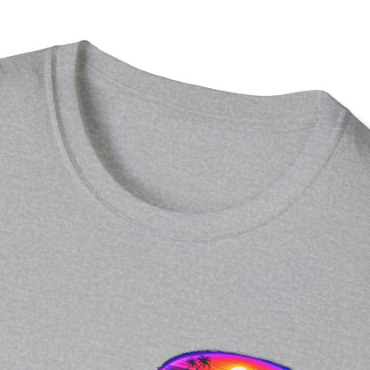 Rin - Vaporwave Fishing Gear Unisex Softstyle Tee