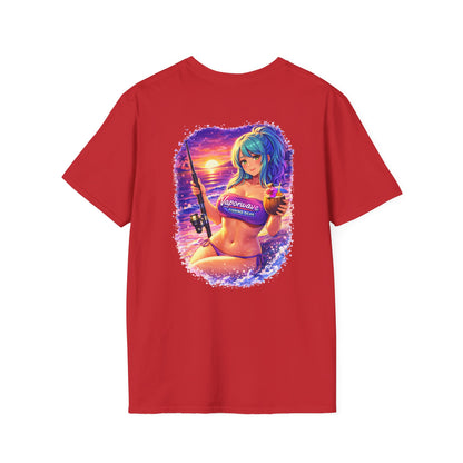Kaia - Vaporwave Fishing Gear Graphic Tee