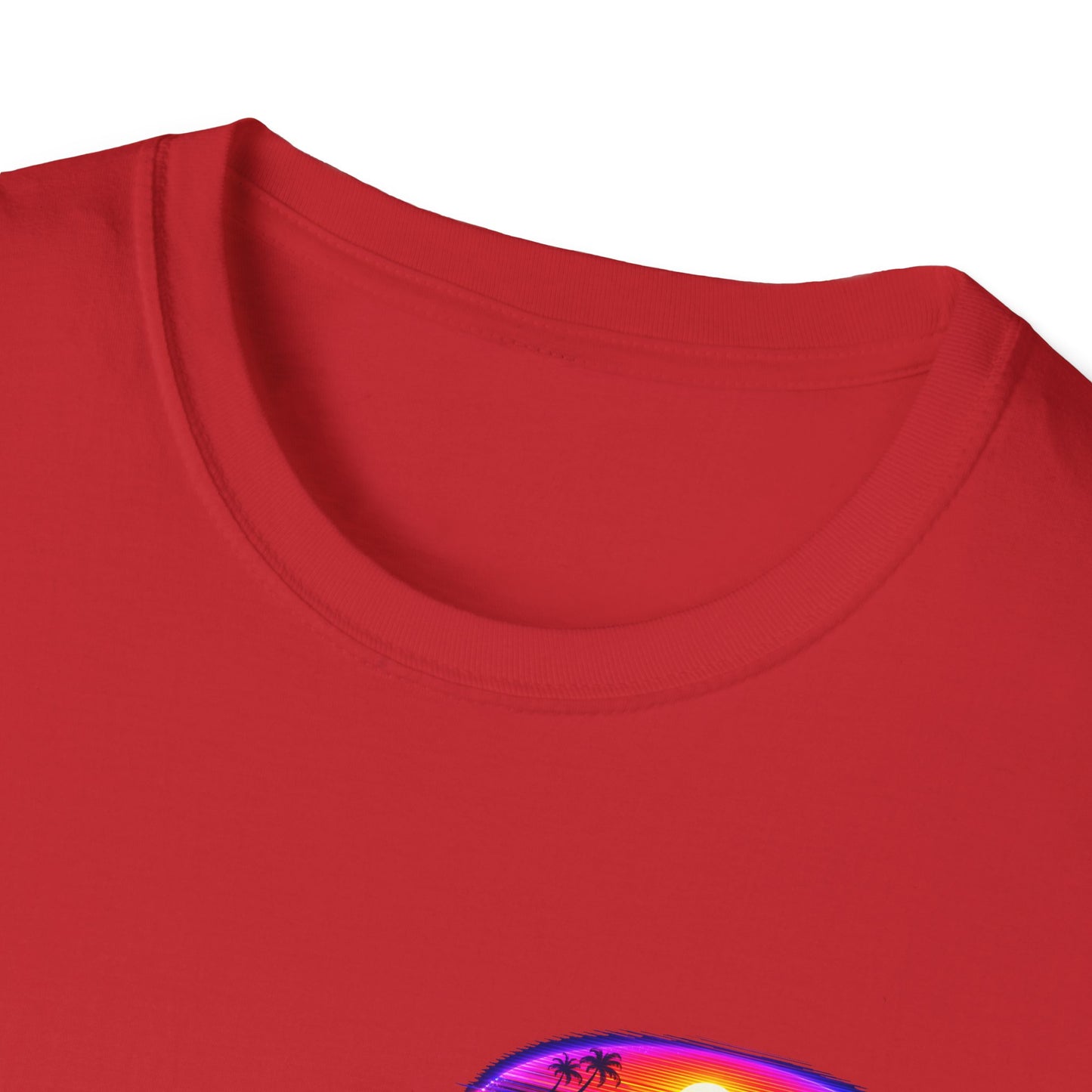 Rin - Vaporwave Fishing Gear Unisex Softstyle Tee