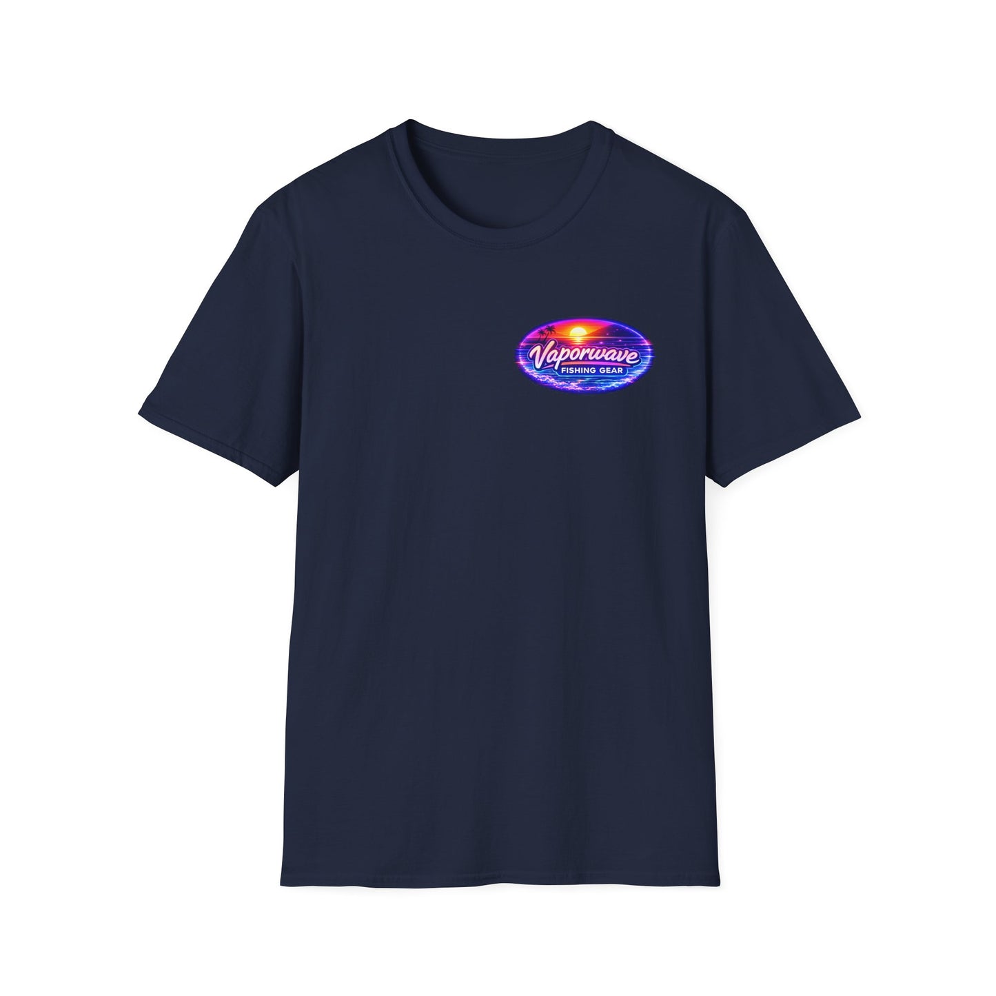Rin - Vaporwave Fishing Gear Unisex Softstyle Tee