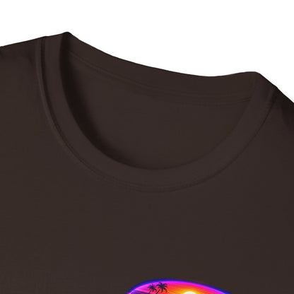 Rin - Vaporwave Fishing Gear Unisex Softstyle Tee