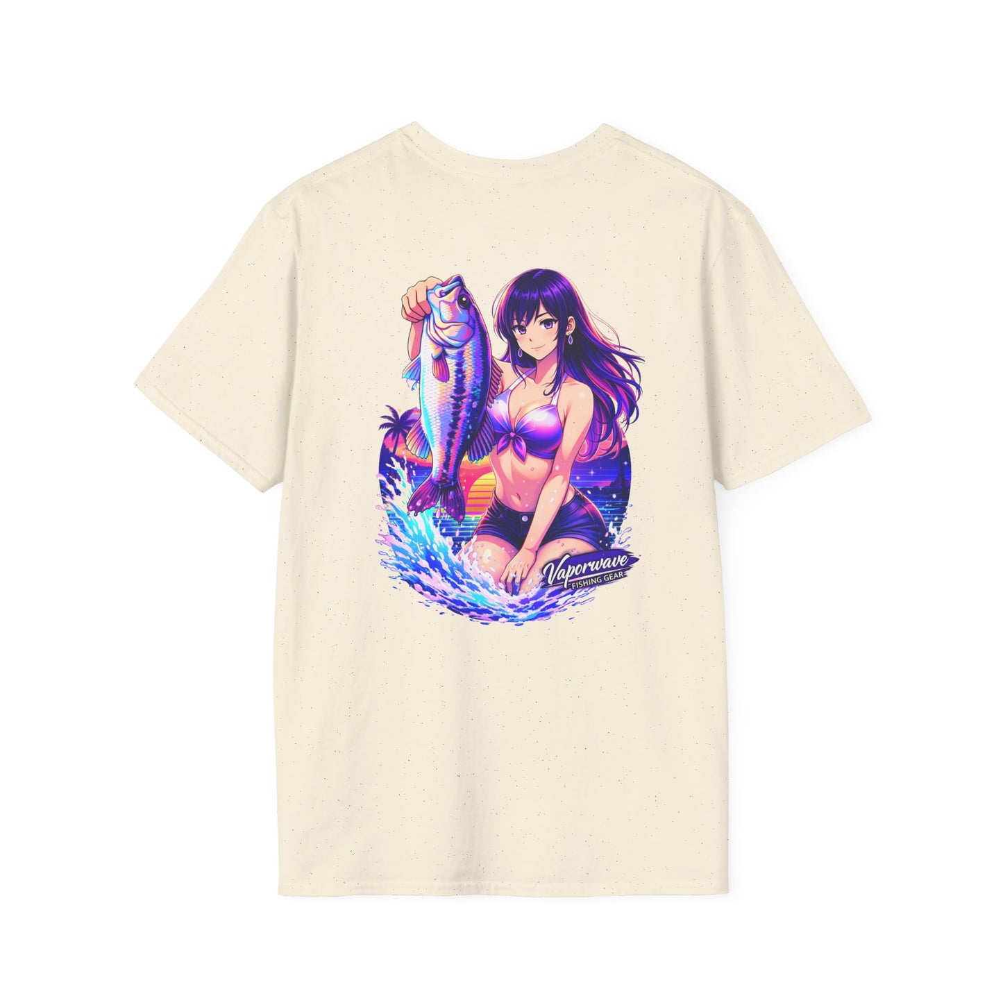 Rin - Vaporwave Fishing Gear Graphic Tee