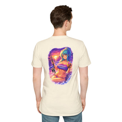 Kaia - Vaporwave Fishing Gear Graphic Tee