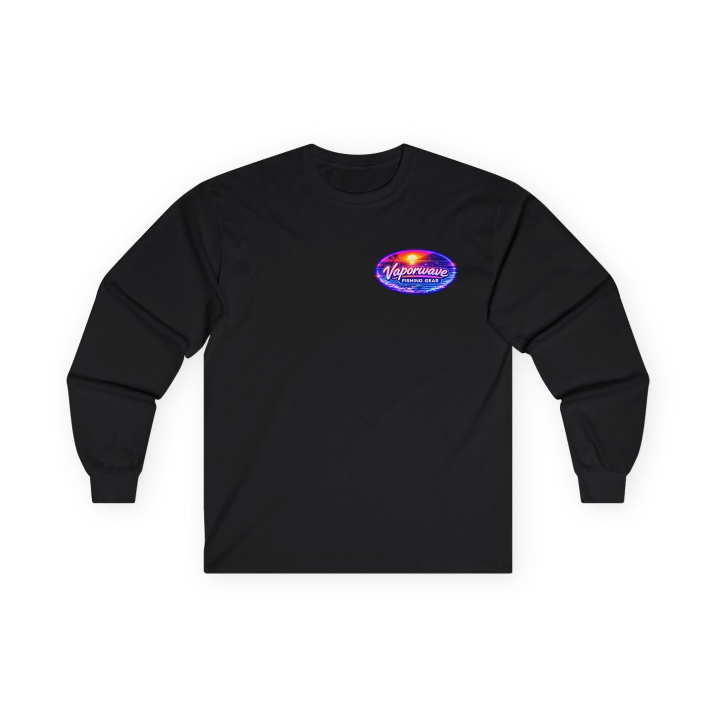 Aoi - Long Sleeve Retro Vaporwave Neon Surf Graphic