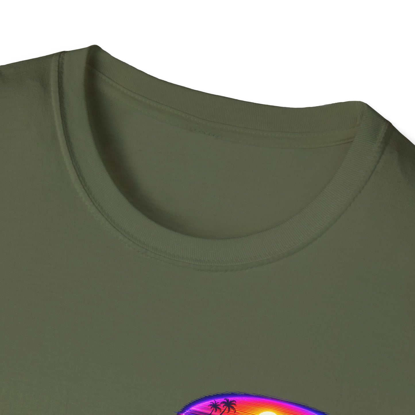 Rin - Vaporwave Fishing Gear Unisex Softstyle Tee