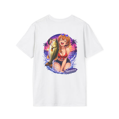 Mika - Vaporwave Fishing Gear Graphic Tee