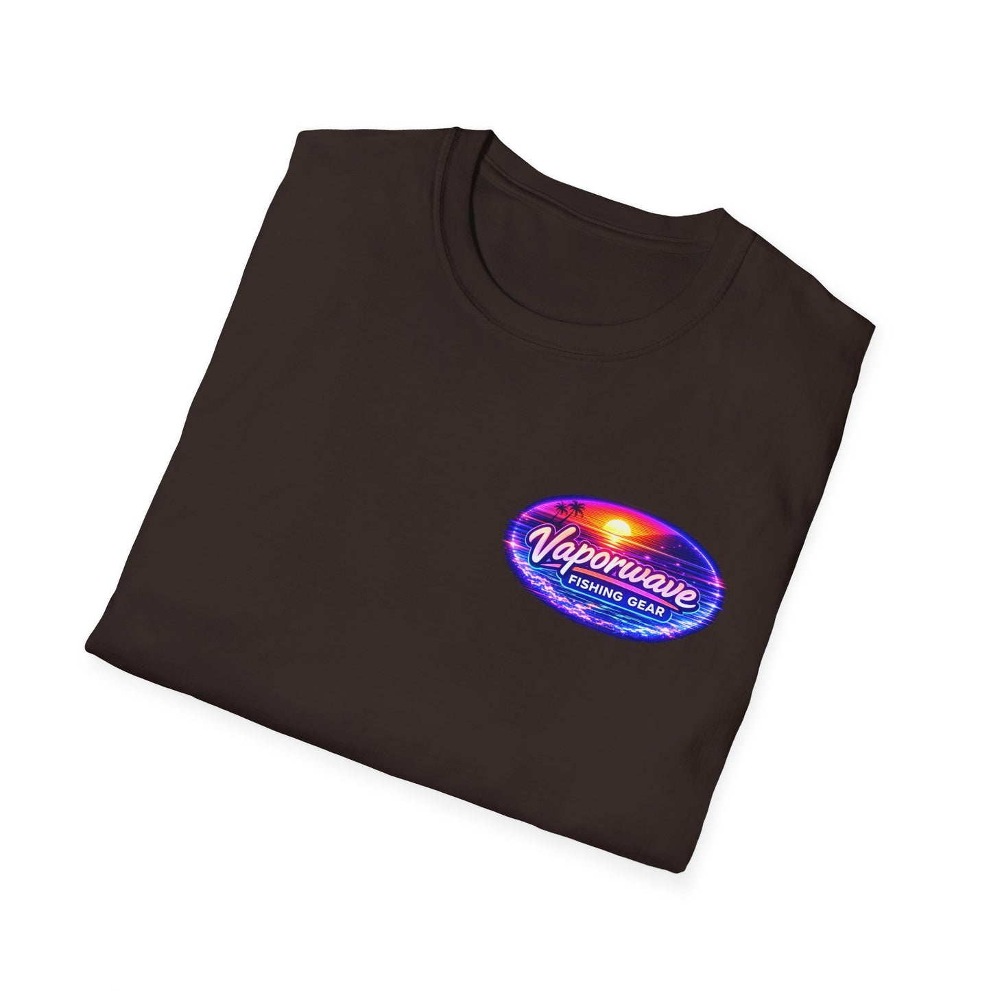 Rin - Vaporwave Fishing Gear Unisex Softstyle Tee
