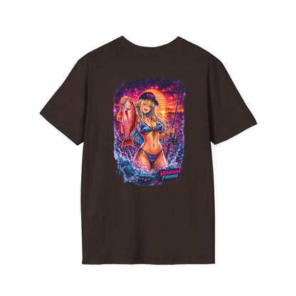 Yui - Vaporwave Fishing Gear Graphic Tee