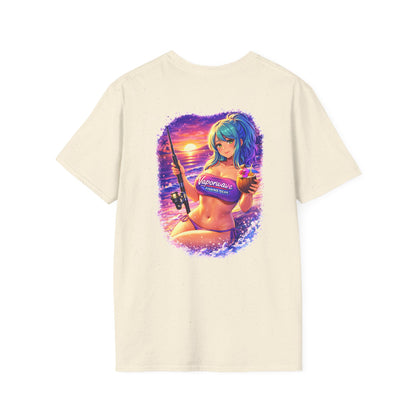 Kaia - Vaporwave Fishing Gear Graphic Tee