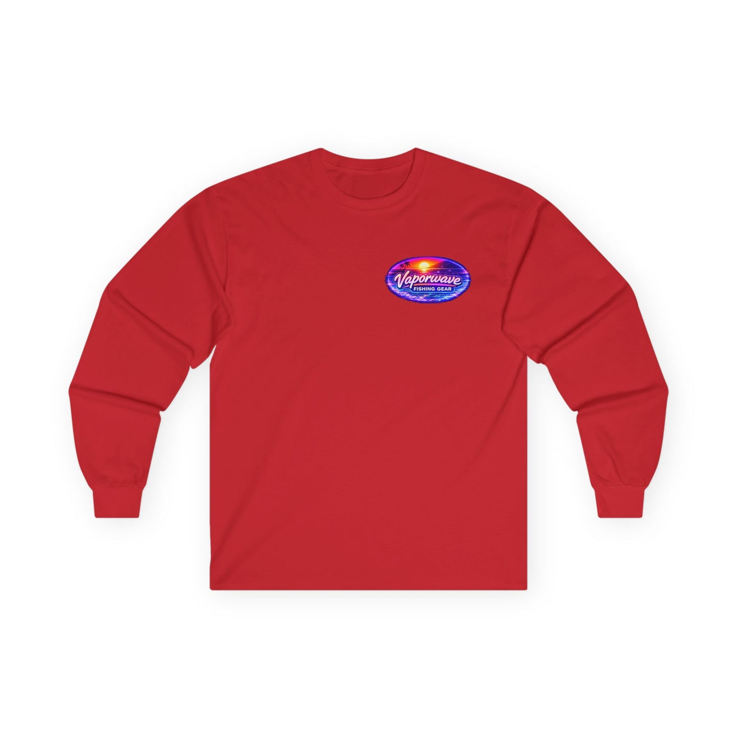 Aoi - Long Sleeve Retro Vaporwave Neon Surf Graphic