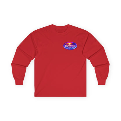 Aoi - Long Sleeve Retro Vaporwave Neon Surf Graphic