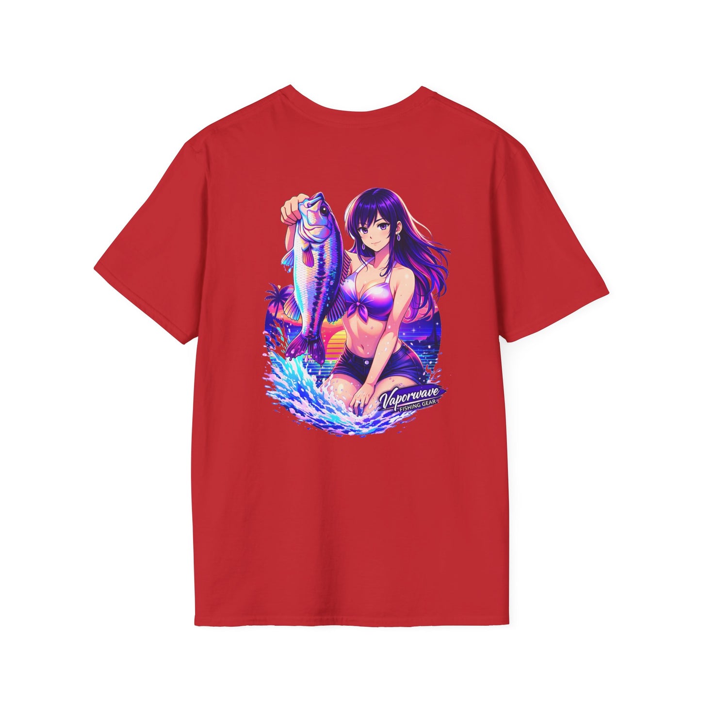 Rin - Vaporwave Fishing Gear Graphic Tee