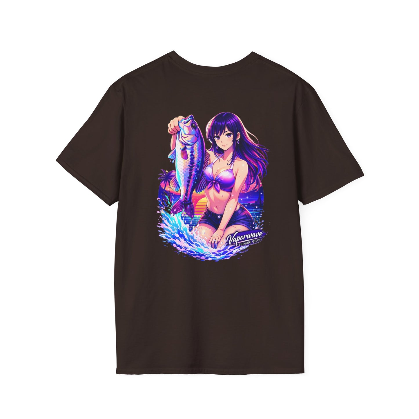 Rin - Vaporwave Fishing Gear Graphic Tee