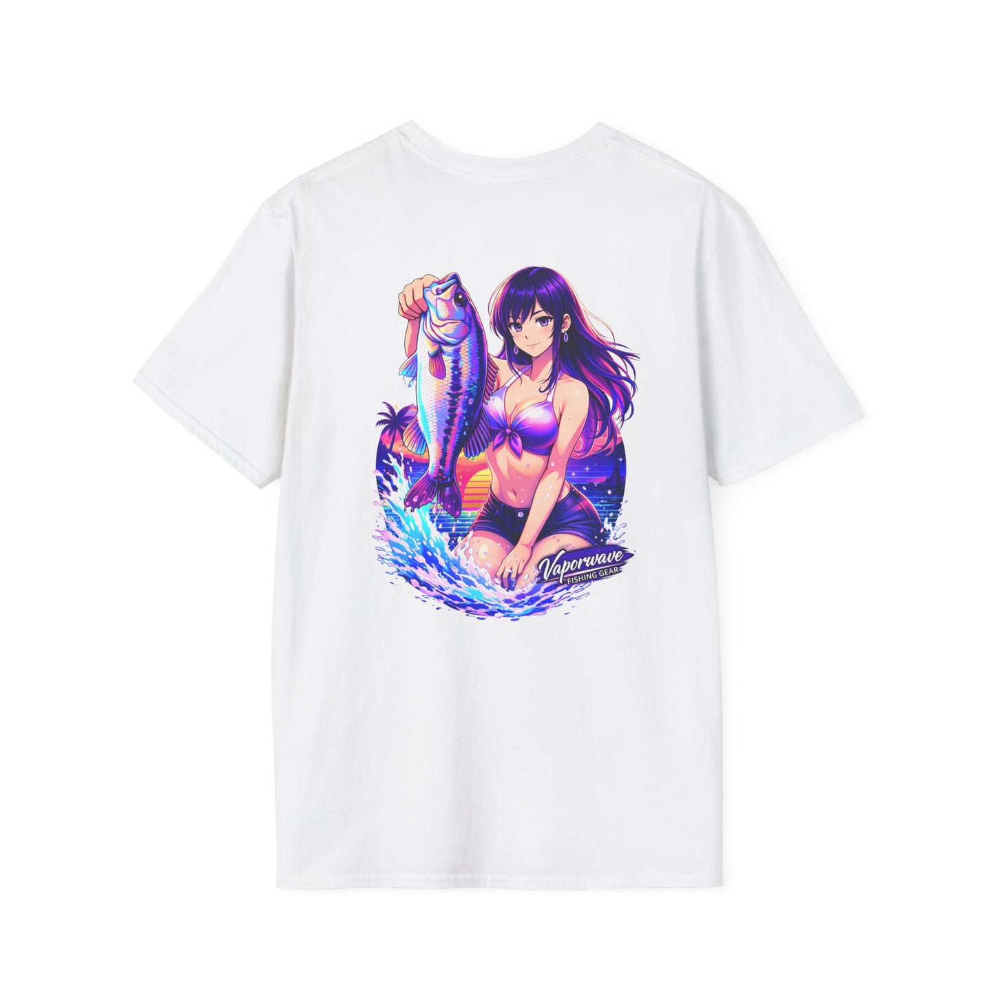 Rin - Vaporwave Fishing Gear Graphic Tee