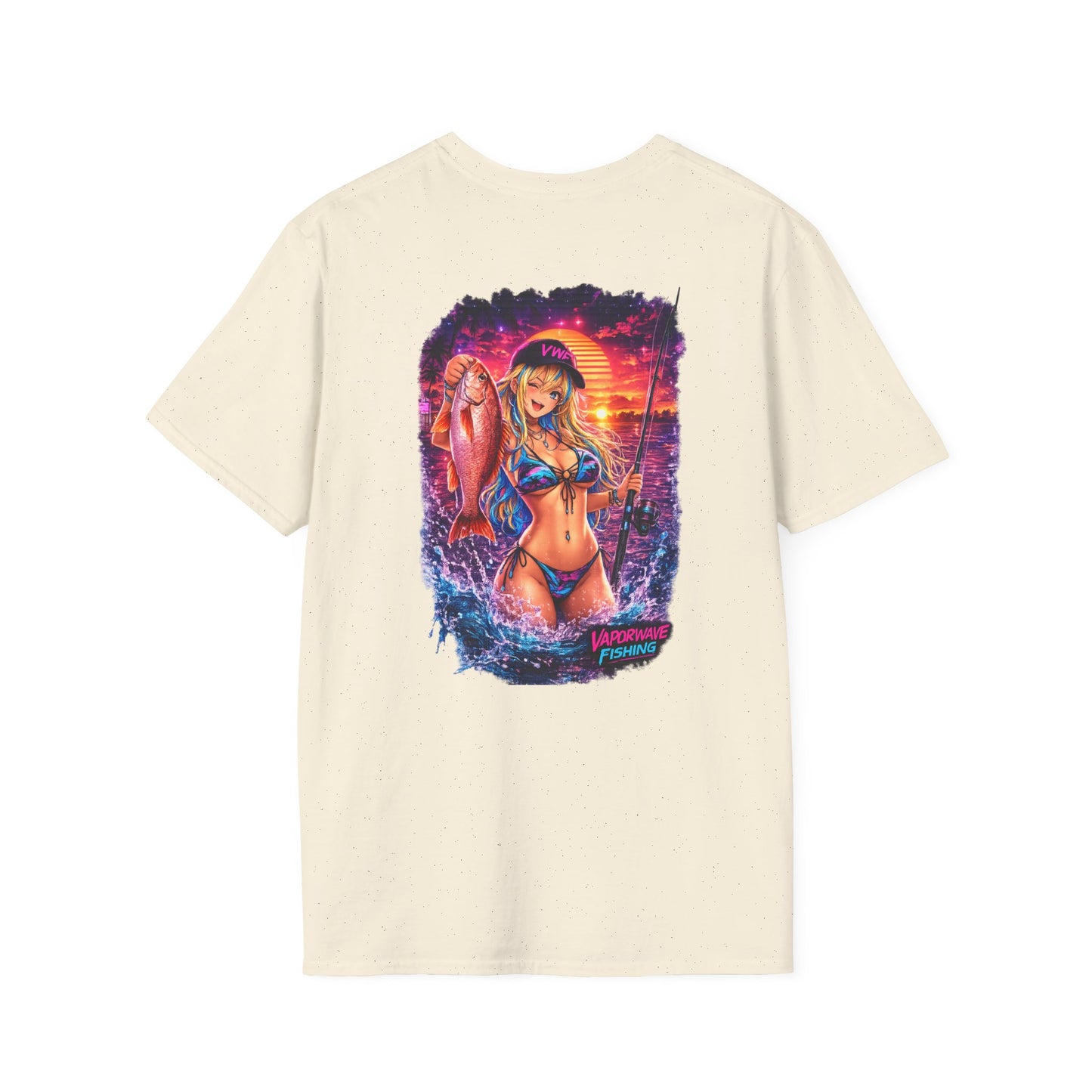 Yui - Vaporwave Fishing Gear Graphic Tee