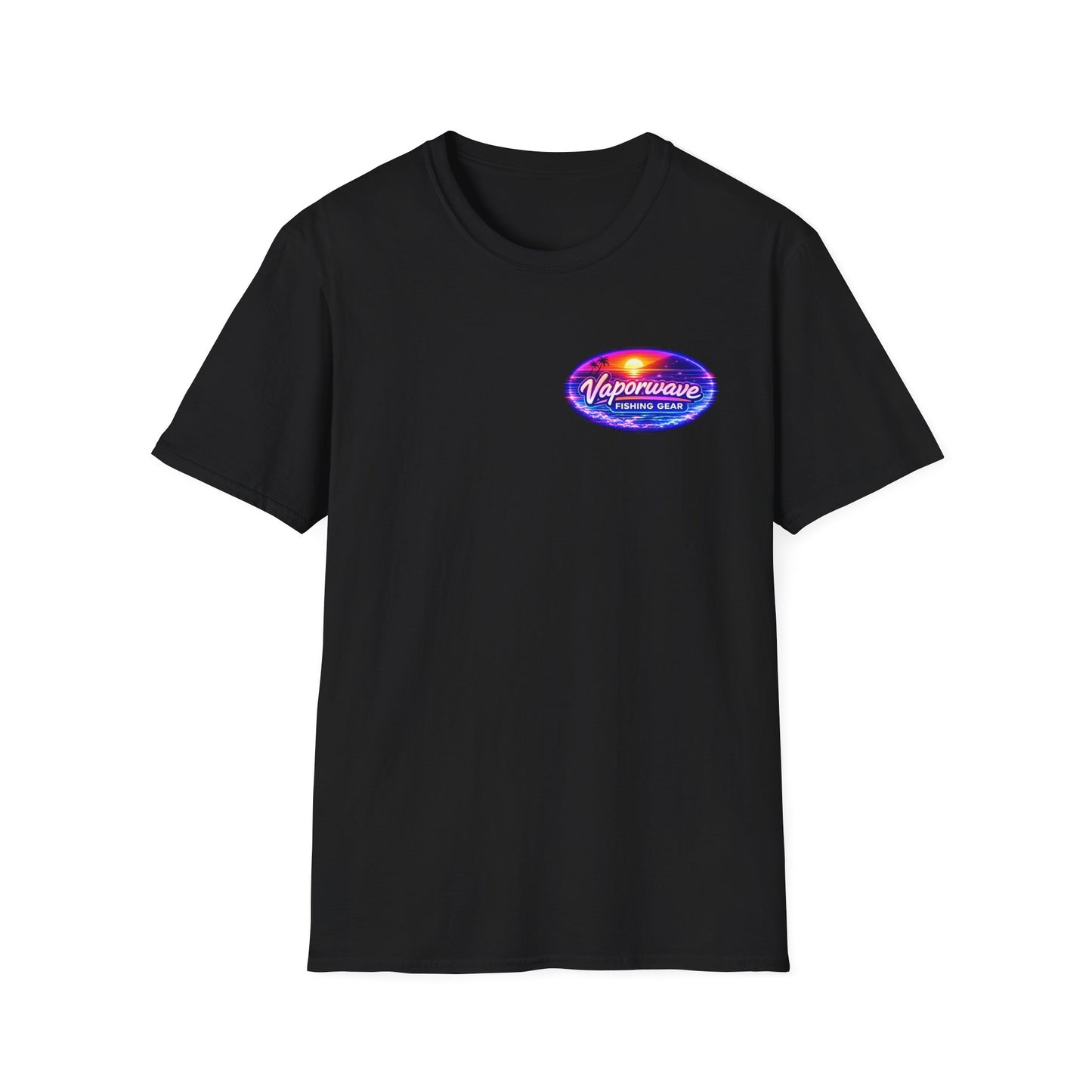 Rin - Vaporwave Fishing Gear Unisex Softstyle Tee