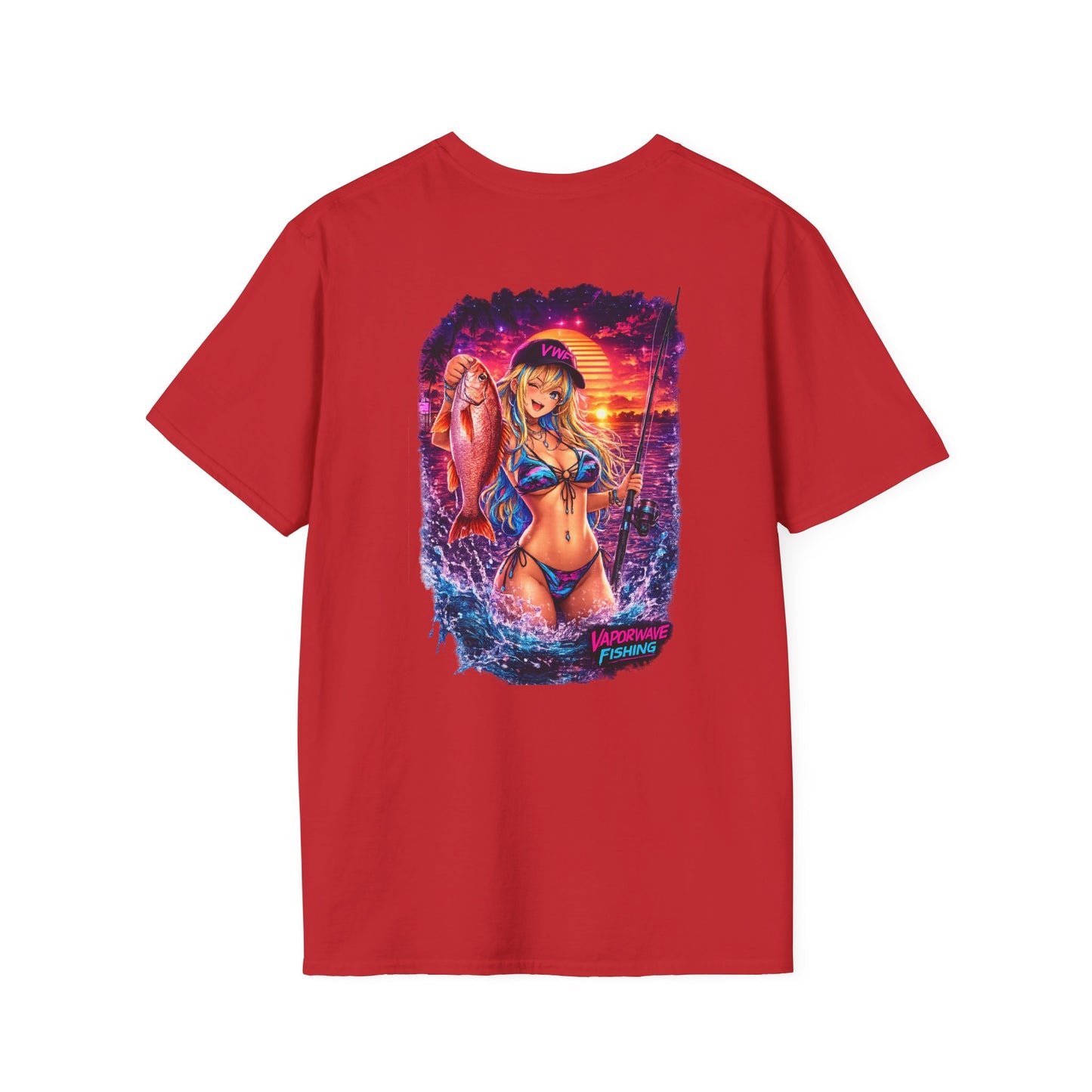 Yui - Vaporwave Fishing Gear Graphic Tee