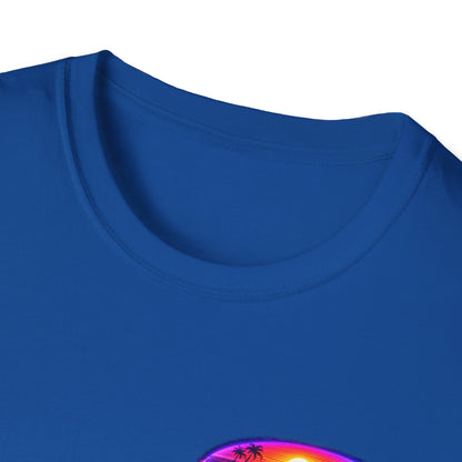 Rin - Vaporwave Fishing Gear Unisex Softstyle Tee