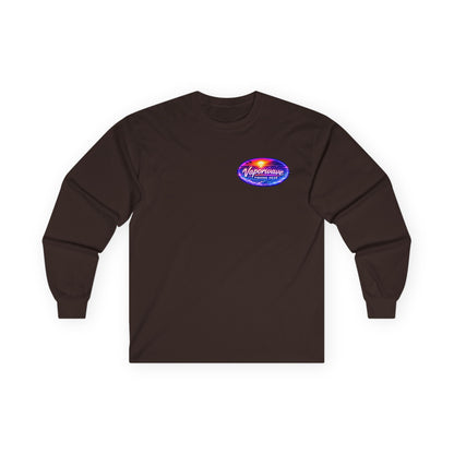 Aoi - Long Sleeve Retro Vaporwave Neon Surf Graphic