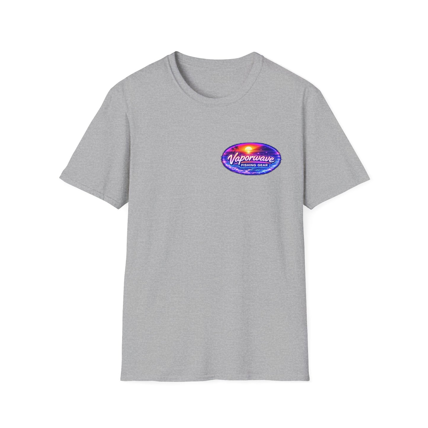 Mika v2 - Vaporwave Fishing Gear Graphic Tee