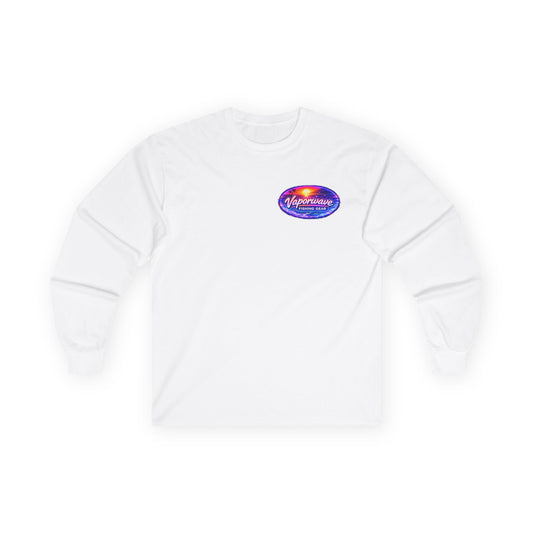 Aoi - Long Sleeve Retro Vaporwave Neon Surf Graphic