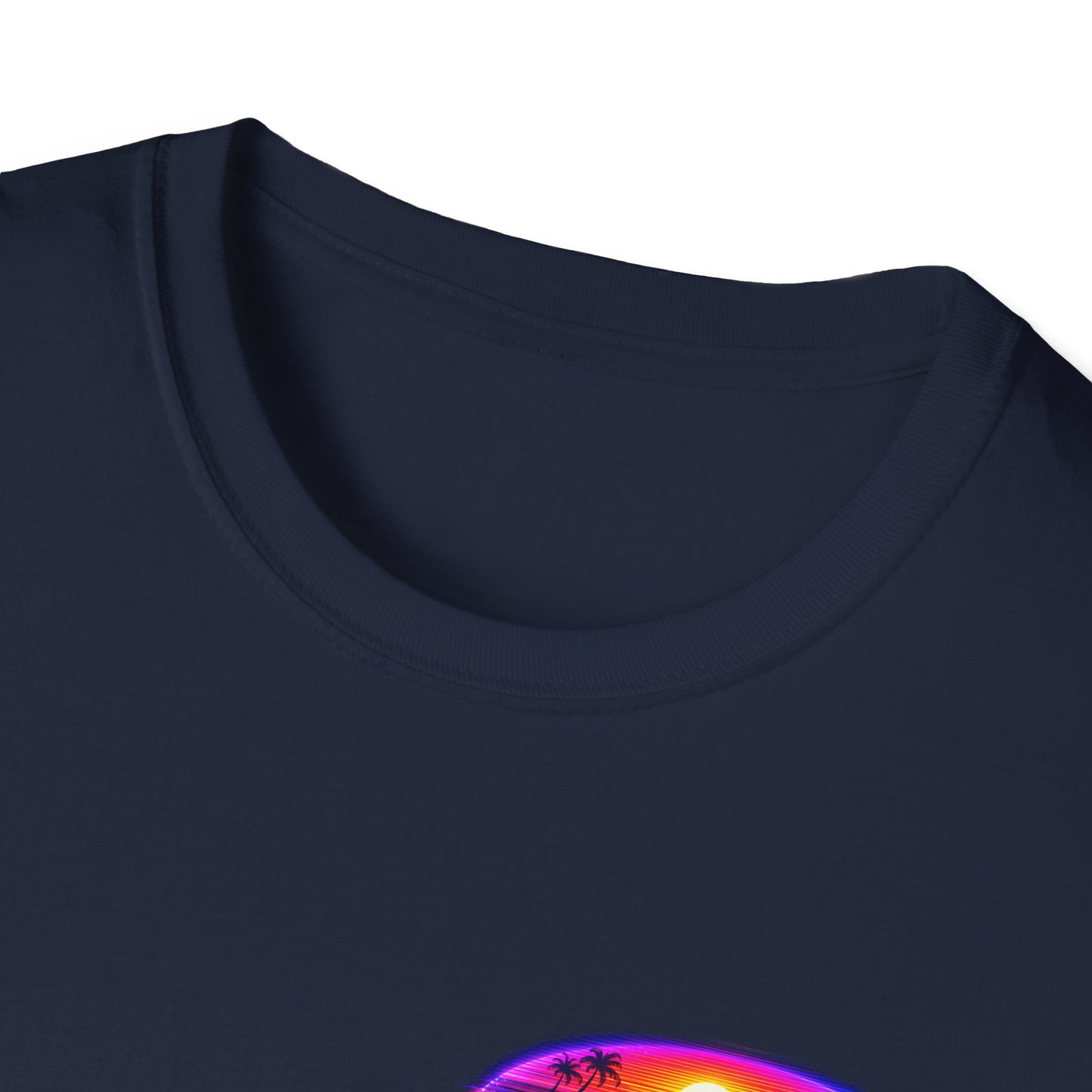 Rin - Vaporwave Fishing Gear Unisex Softstyle Tee