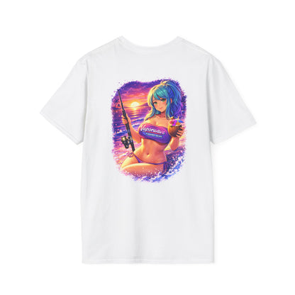 Kaia - Vaporwave Fishing Gear Graphic Tee