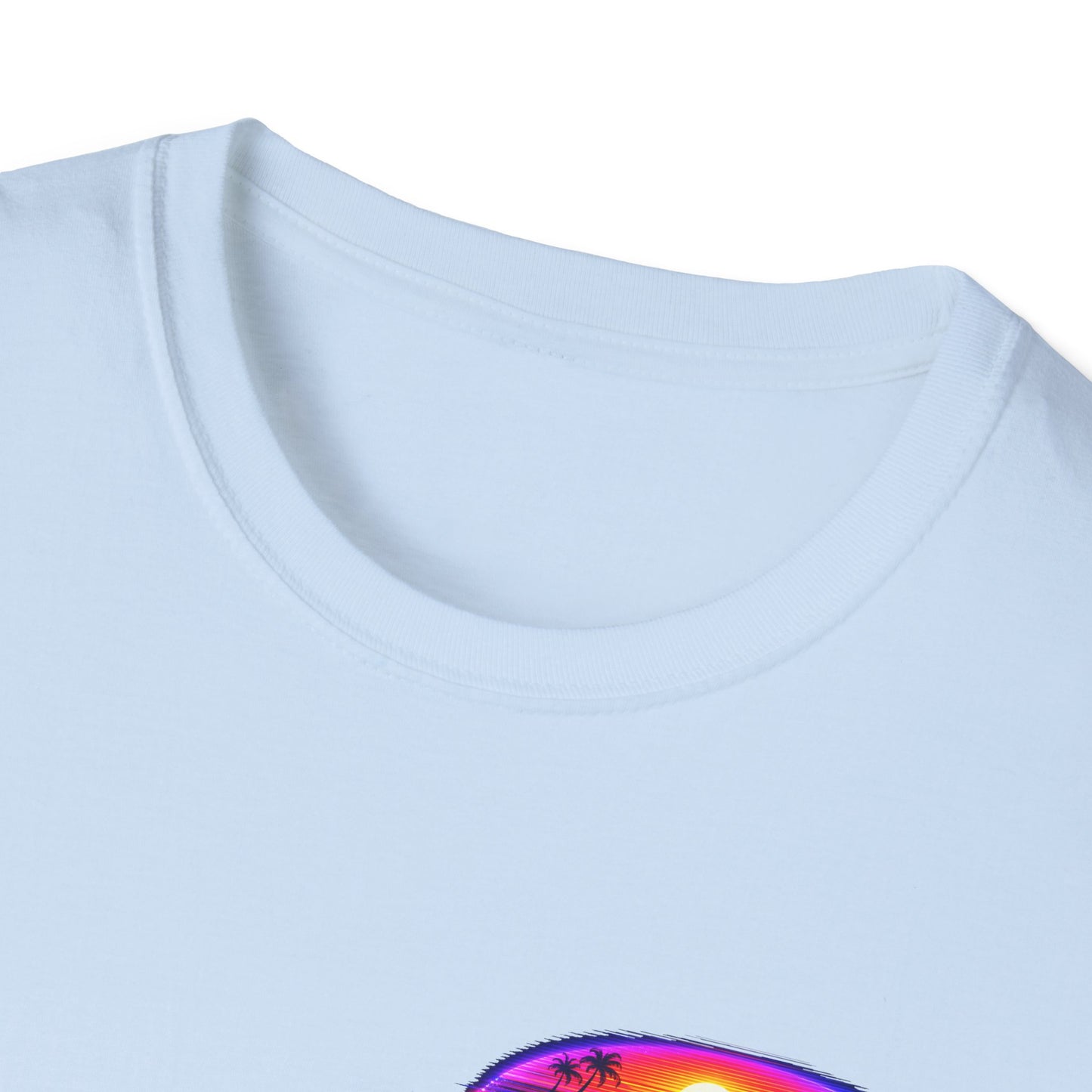 Rin - Vaporwave Fishing Gear Unisex Softstyle Tee