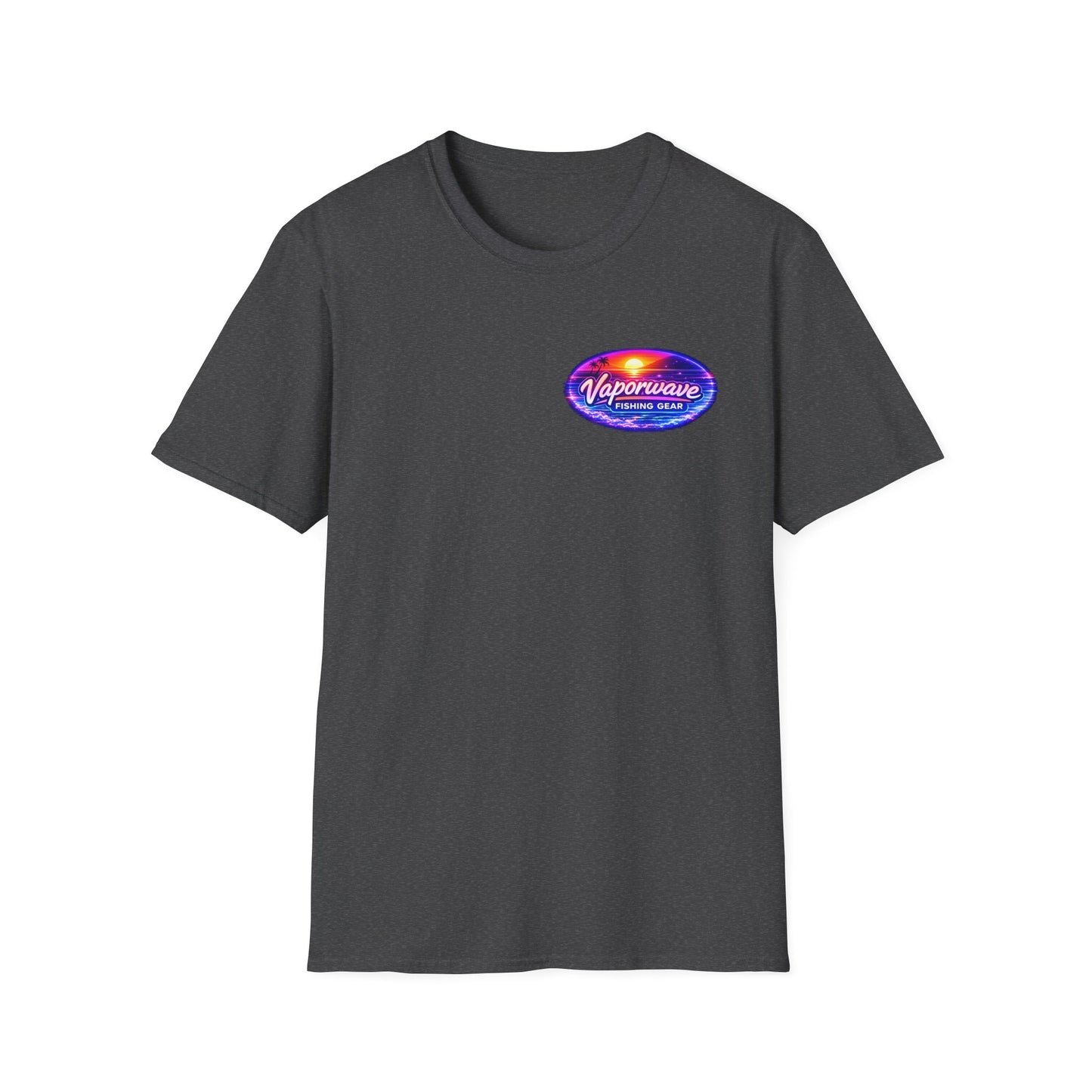 Rin - Vaporwave Fishing Gear Unisex Softstyle Tee