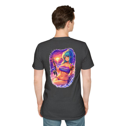 Kaia - Vaporwave Fishing Gear Graphic Tee