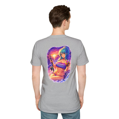 Kaia - Vaporwave Fishing Gear Graphic Tee