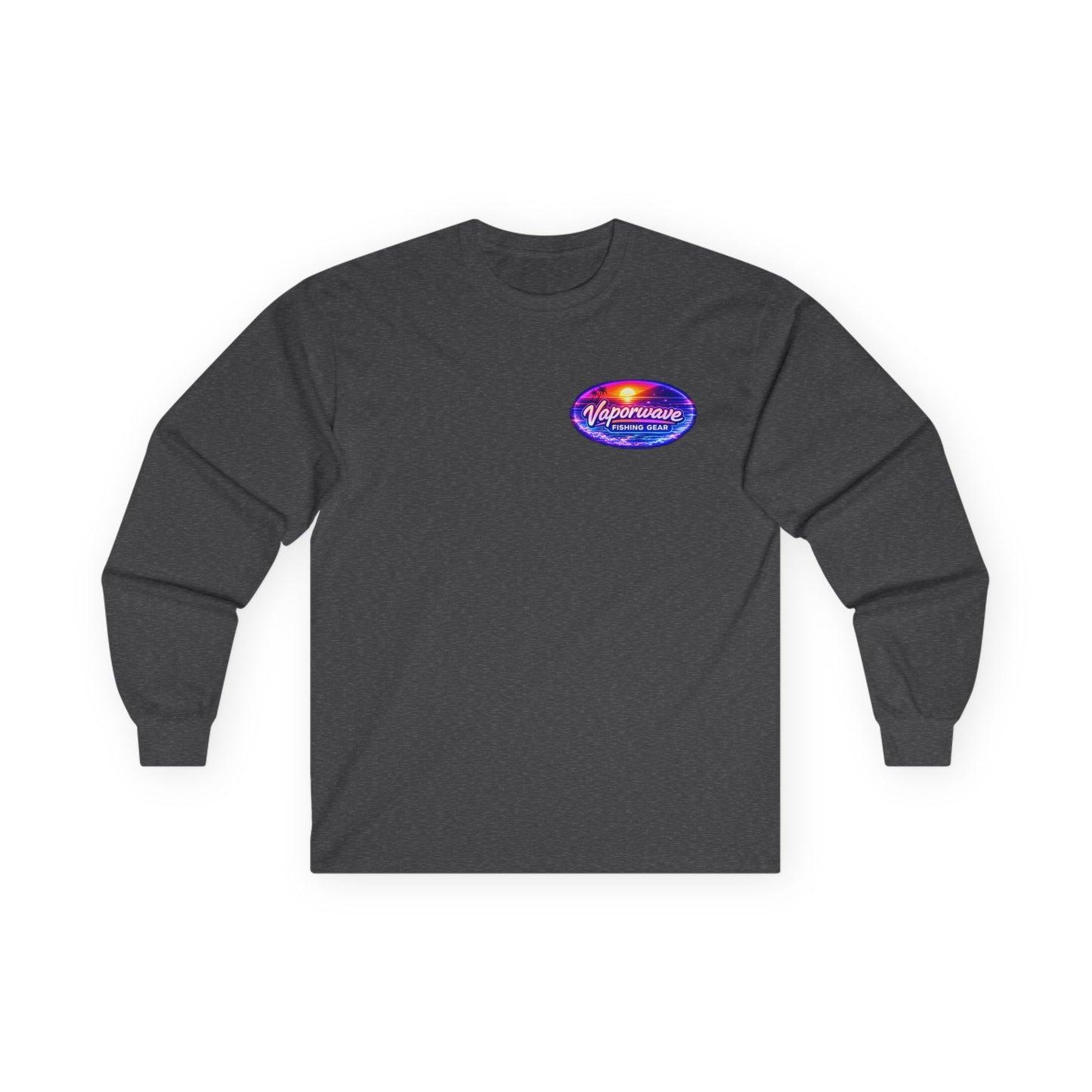 Aoi - Long Sleeve Retro Vaporwave Neon Surf Graphic