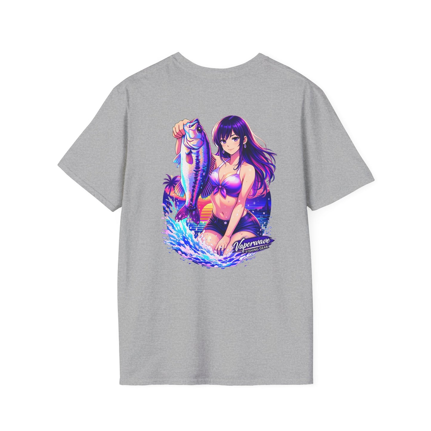 Rin - Vaporwave Fishing Gear Graphic Tee