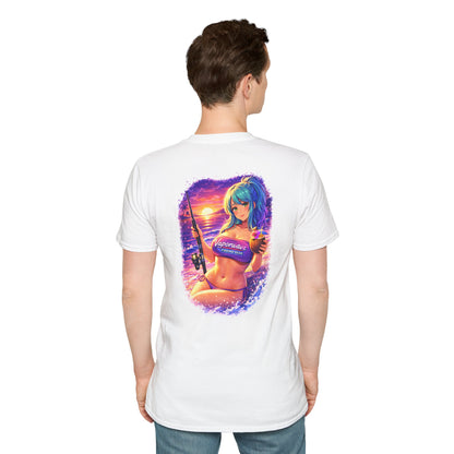 Kaia - Vaporwave Fishing Gear Graphic Tee