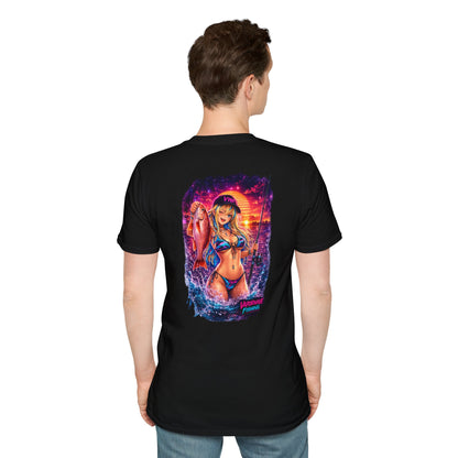 Yui - Vaporwave Fishing Gear Graphic Tee